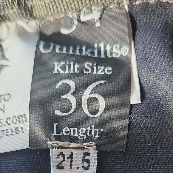 Gteen/Tan Utilikilt - Picture 4 of 4